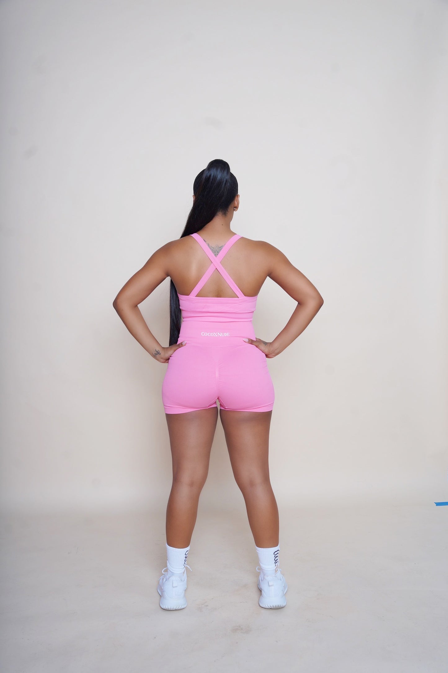 Seamless Pink Shorts