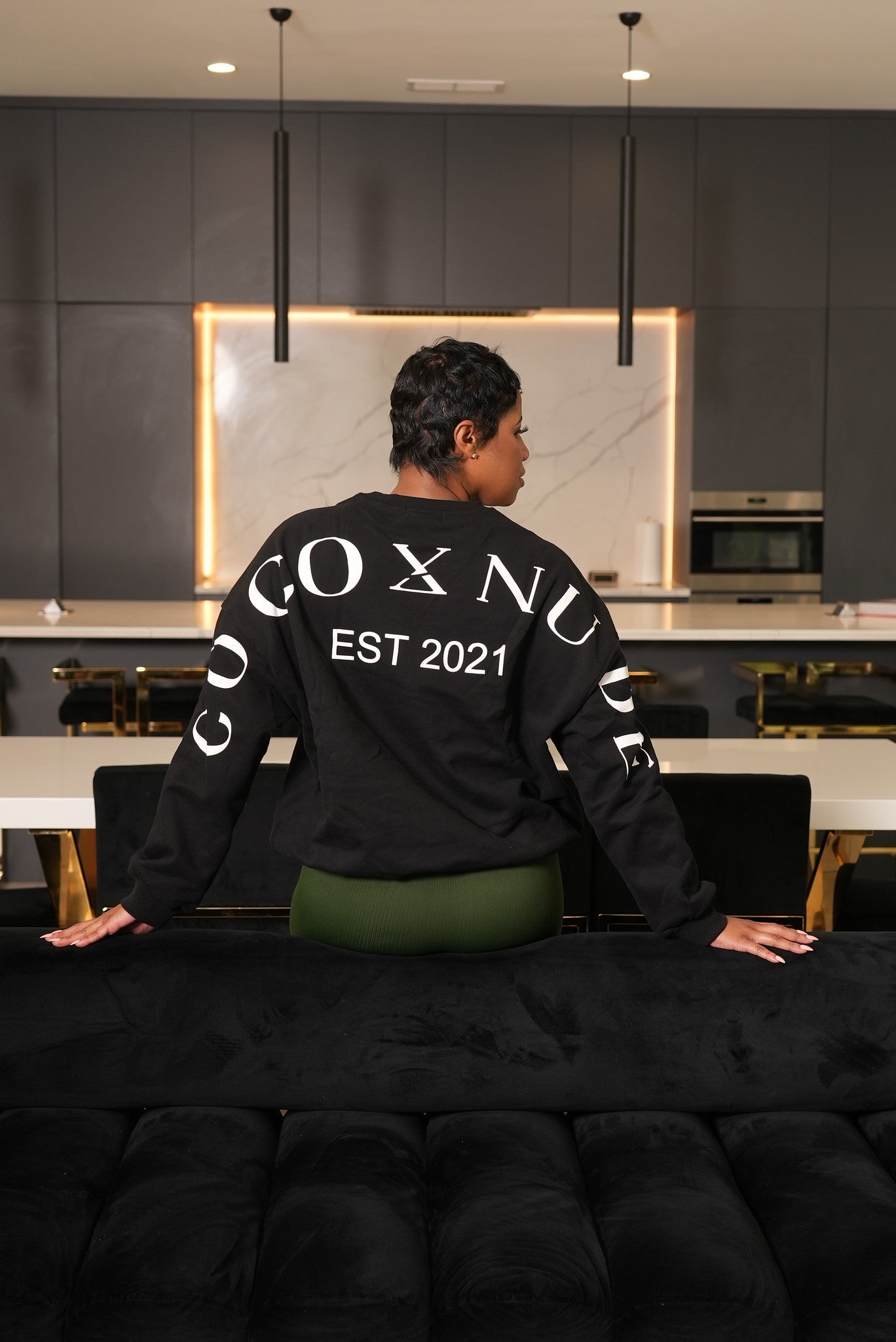 Oversized Coco X Nude Sweatshirt
