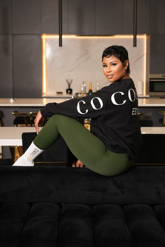 Oversized Coco X Nude Sweatshirt