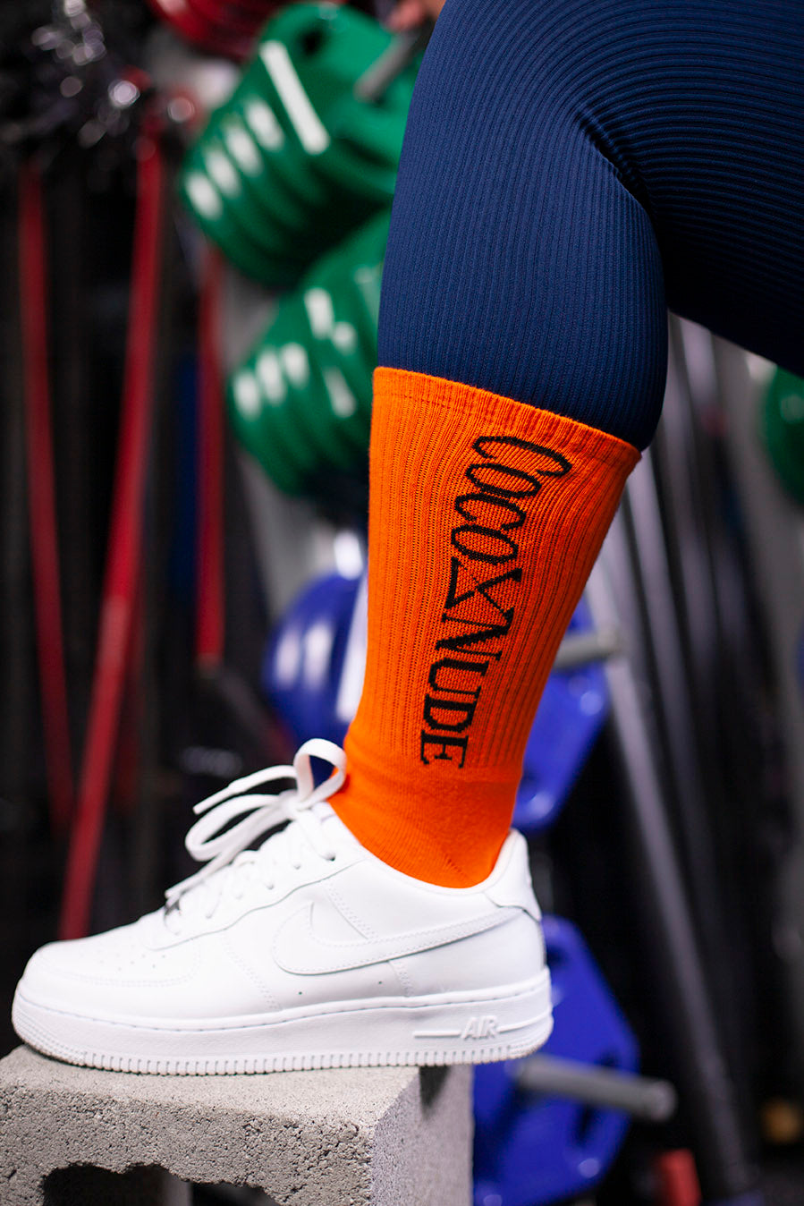 Coco X Nude Orange Socks