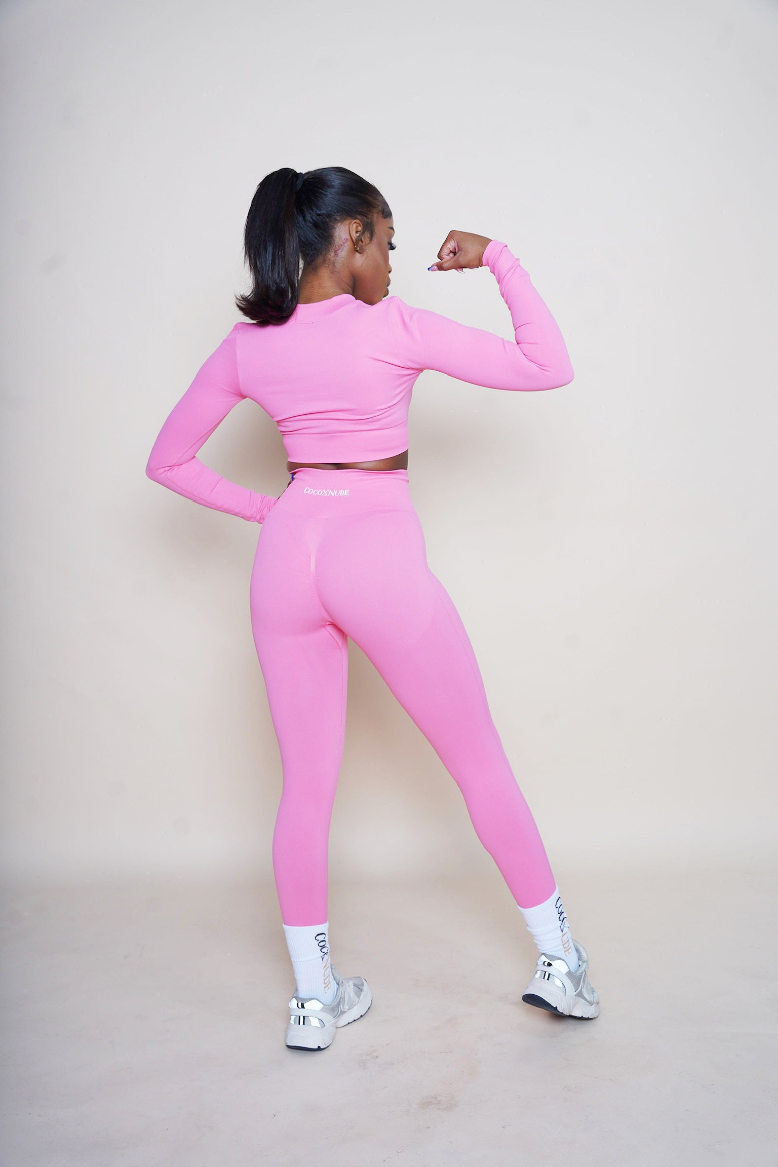 Seamless Pink Leggings