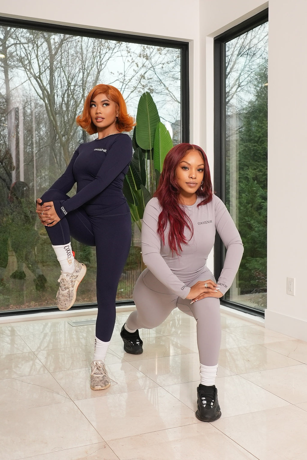 Navy Winter Long Sleeve Set