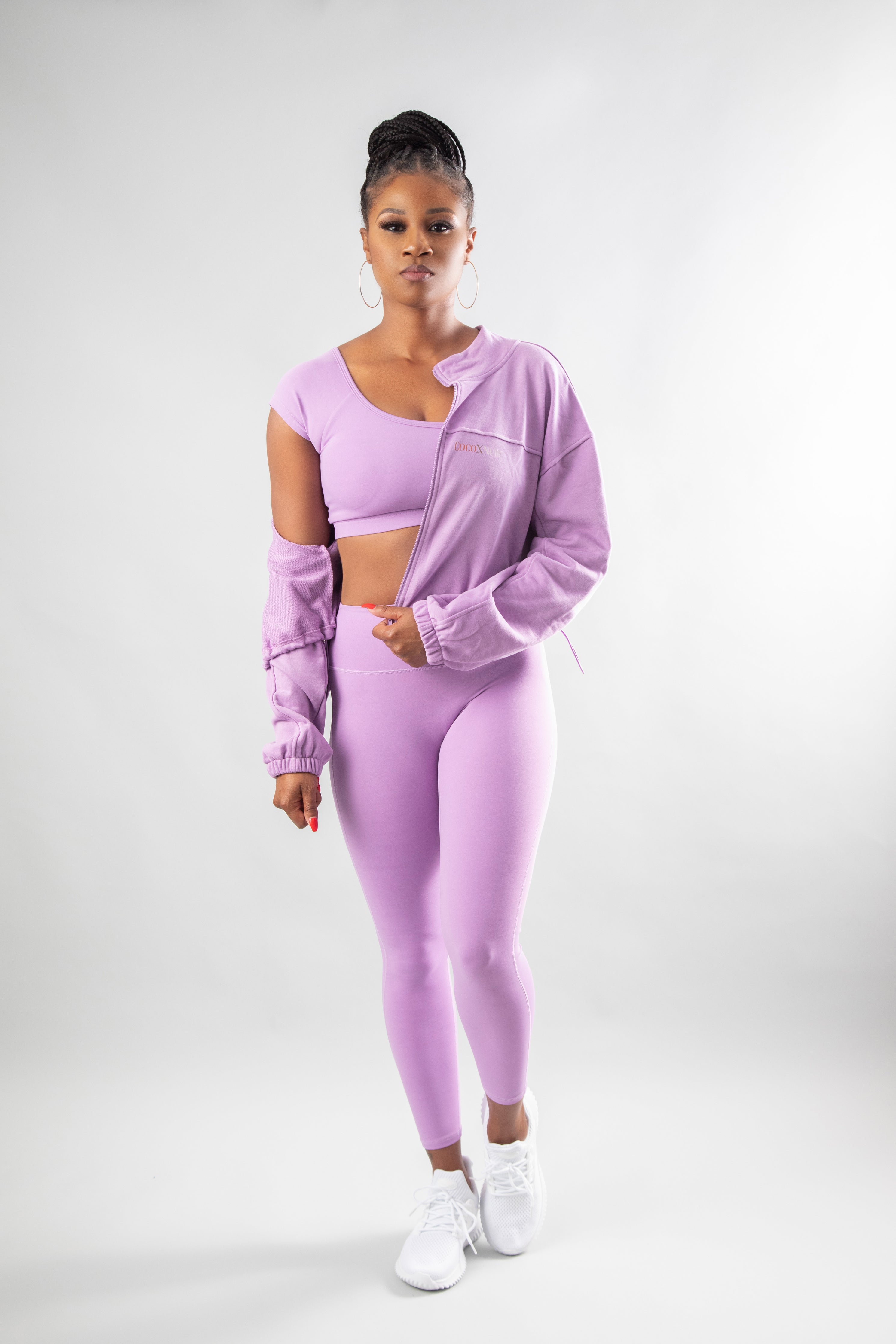 Basic Leggings (Purple)