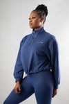 Half Zip Jacket (Blue)